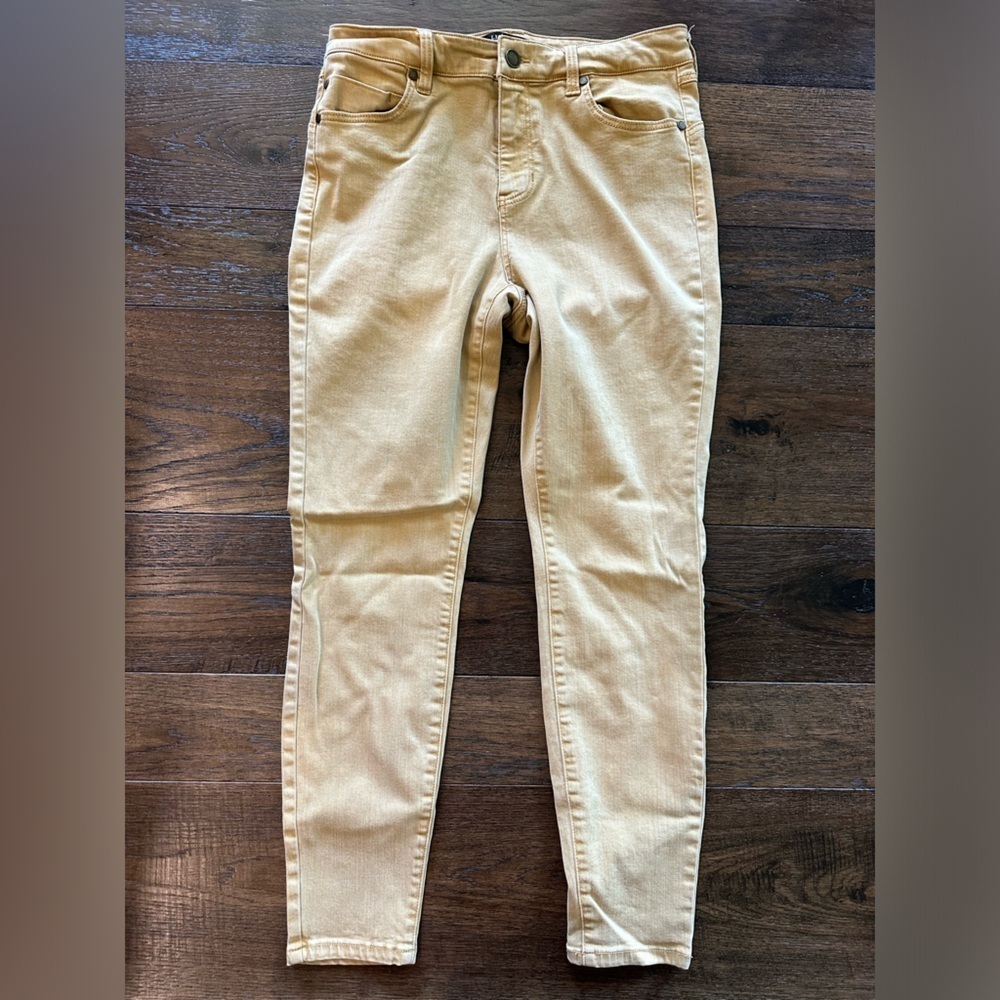 Liverpool Hugger Ankle Jeans in Camel- size 29/8